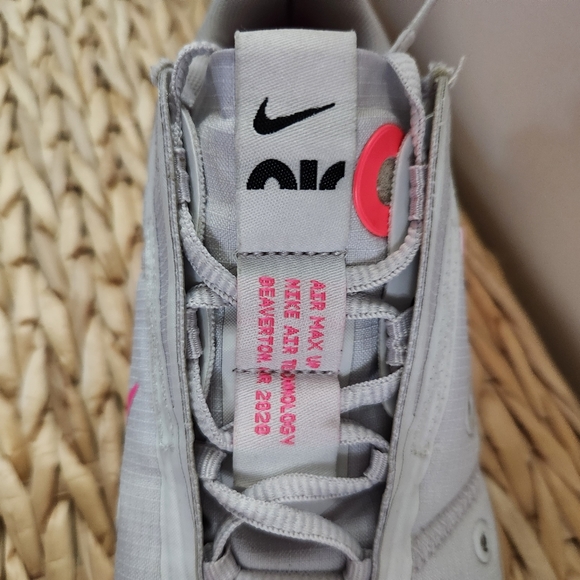 Nike Air Max Up Women's Size 6 Sneakers Grey Pink Crimson - Picture 6 of 14